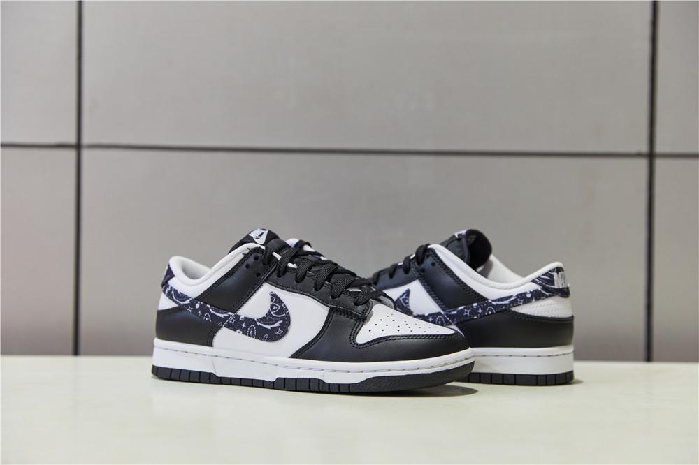 Pk God Nike Dunk Low Black Paisley retail materials ready to ship